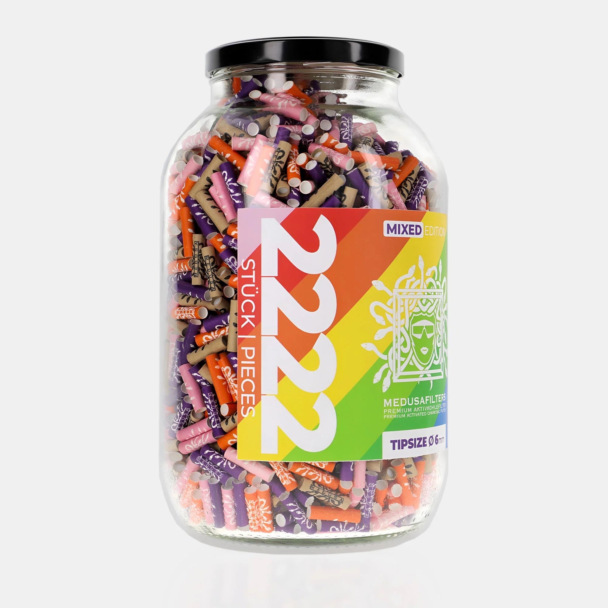 Medusafilters Mixed Edition 2222 stk. im Glas rechts