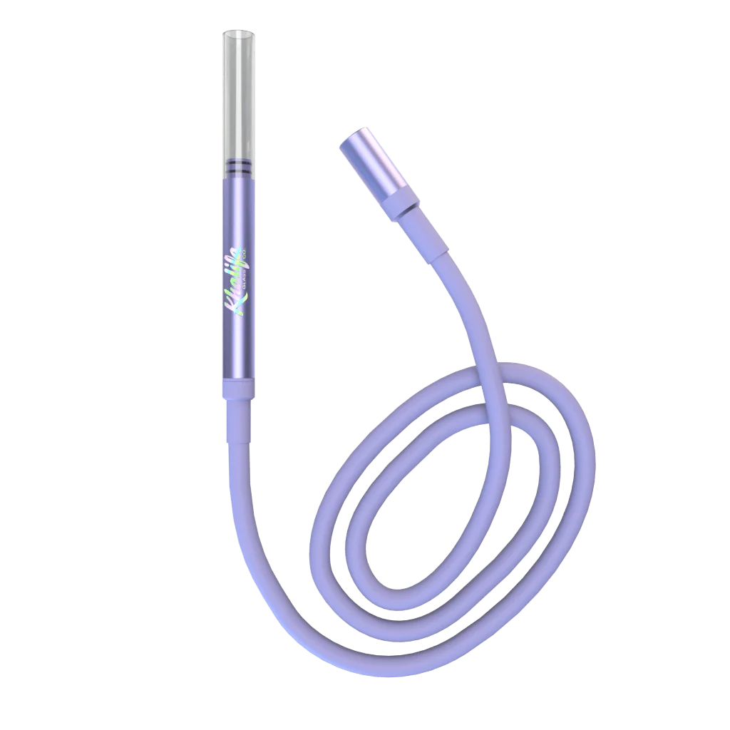 Stündenglass x Khalifa Gravity Infuser mit 90 cm Silikonschlauch und Mundstück